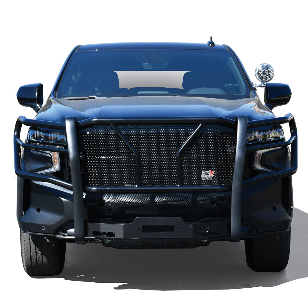 HDX 1-Piece Winch Mount Grille Guard Black | #57-94045 | Westin